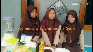 Tugas procedure text (tutorial on making donuts 🍩and guava juice🍹)