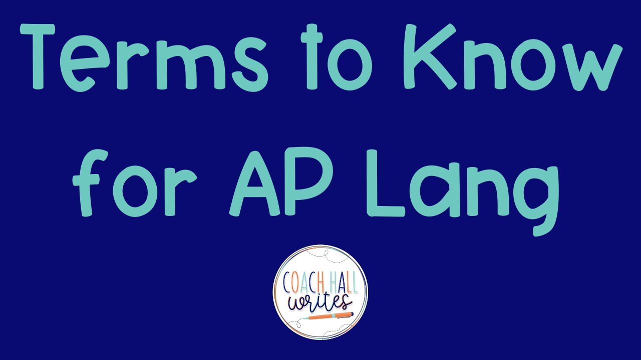 Unlocking AP Lang: Key Terms Explained for Success