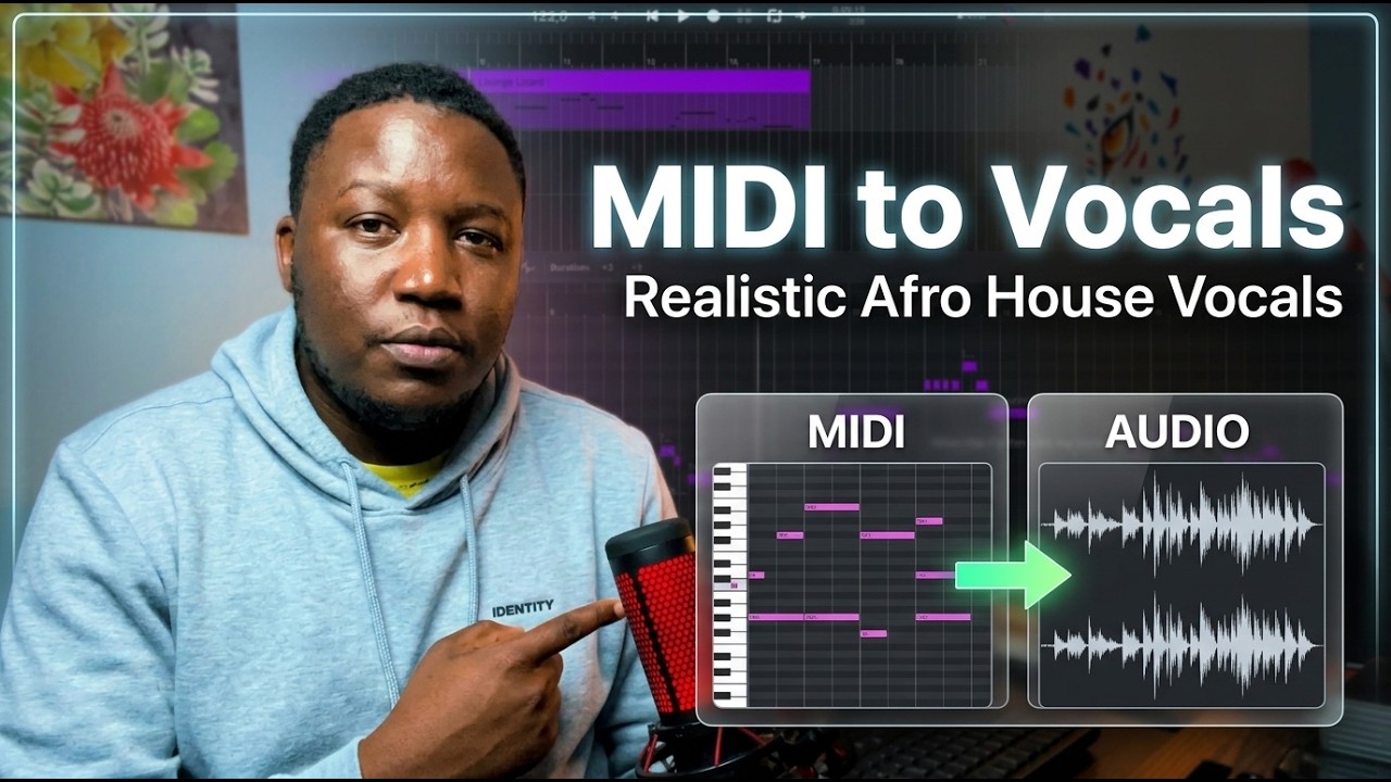 MIDI to Club-Ready Afro House Vocals in Minutes (ACE Studio Tutorial)
