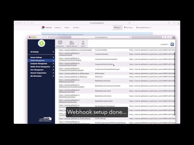 19 - Zentral - connect Jamf Pro with Webhooks