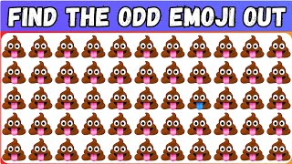 Can You Find The Odd Emoji Out || Find The Odd One Out || #findtheoddemoji @GkReddles