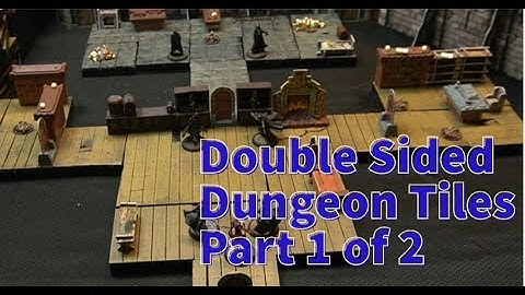 Double Sided Dungeon Tiles Part 1 of 2