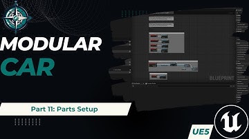 Modular Car - UE5 Tutorial Series - Part 11: Parts Setup in Unreal Engine