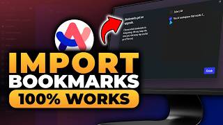 How To Import Bookmarks in Arc Browser (𝟮𝟬𝟮𝟲) | 100% WORKS | NO Yapping, To The Point! | FAST & EASY screenshot 3