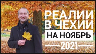 РЕАЛИИ В ЧЕХИИ НА НОЯБРЬ 2021  🇨🇿