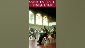 Smartest Student Ever 🔥💯#shorts #mindset / How to be awesome during an Exam #motivation #comedy