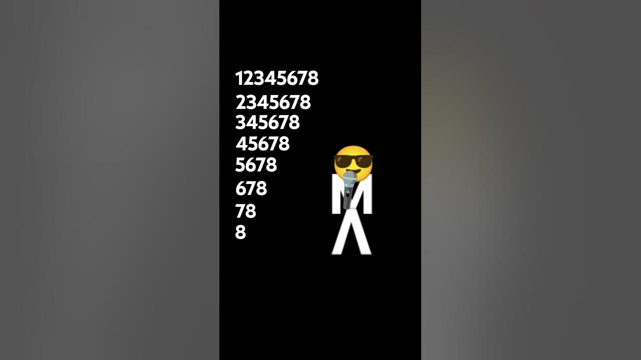 12345678 song #yt shorts #funny#songs🎤🎤🎤