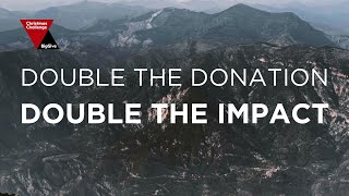DOUBLE THE DONATION = DOUBLE THE IMPACT
