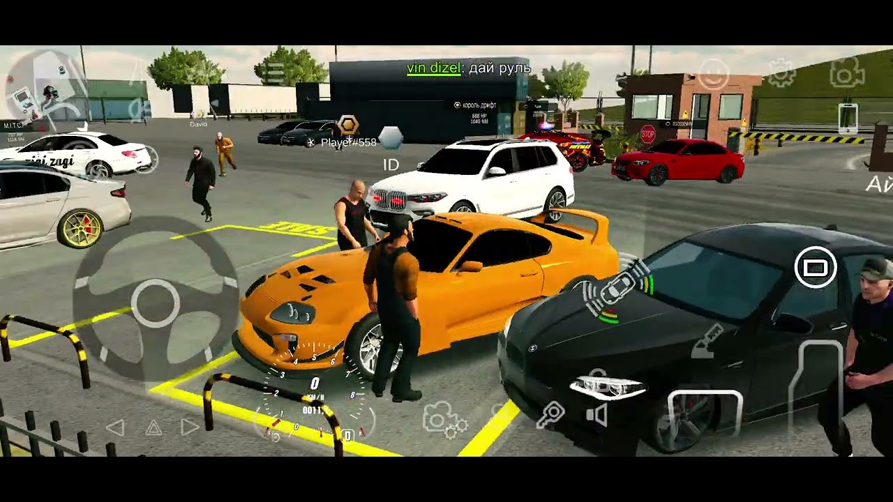 Слил таёту супру мк4 в кар паркинг (делайте актив)