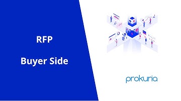 How to create an RFP | Buyer side
