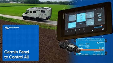 Sprinter 4x4 uses a new all-in-one Garmin and Victron control panel