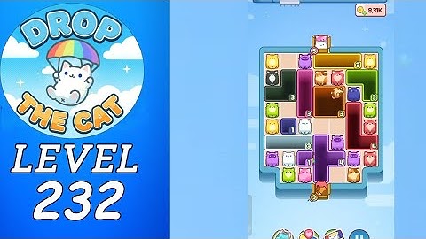 Drop The Cat Level 232 Walkthrough