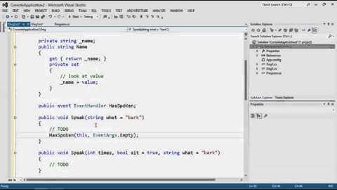C#  02: Complex Types, Object Interfaces and Inheritance in C#.