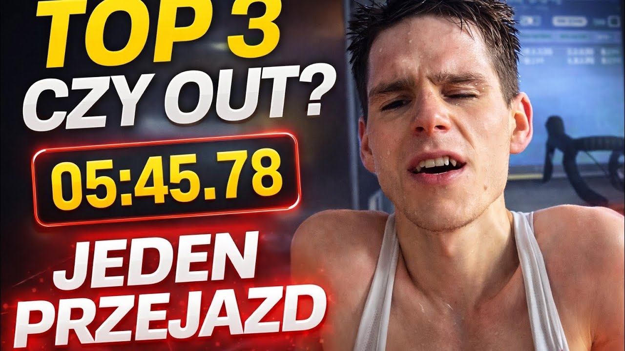 TOP 3 czy OUT? Jeden przejazd na trenażerze decyduje