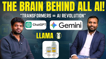 “AI Transformers Explained The Secret Tech Behind ChatGPT, Gemini, LLaMA & Every Modern AI!