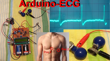 simple & cheap ECG with arduino / EKG mit Arduino
