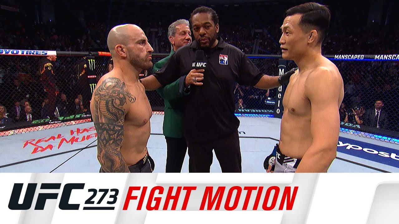 ⁣UFC 273: Fight Motion