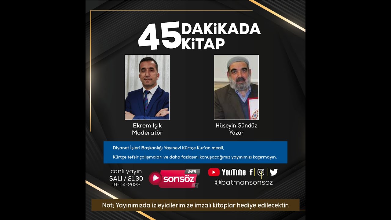 45 DAKİKADA KİTAP