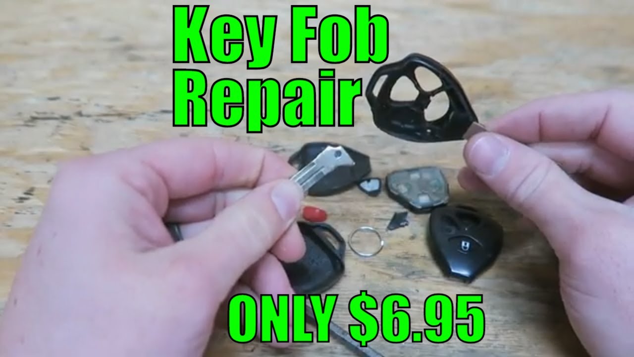 How to Fix Broken Toyota 4Runner Key Fob - YouTube