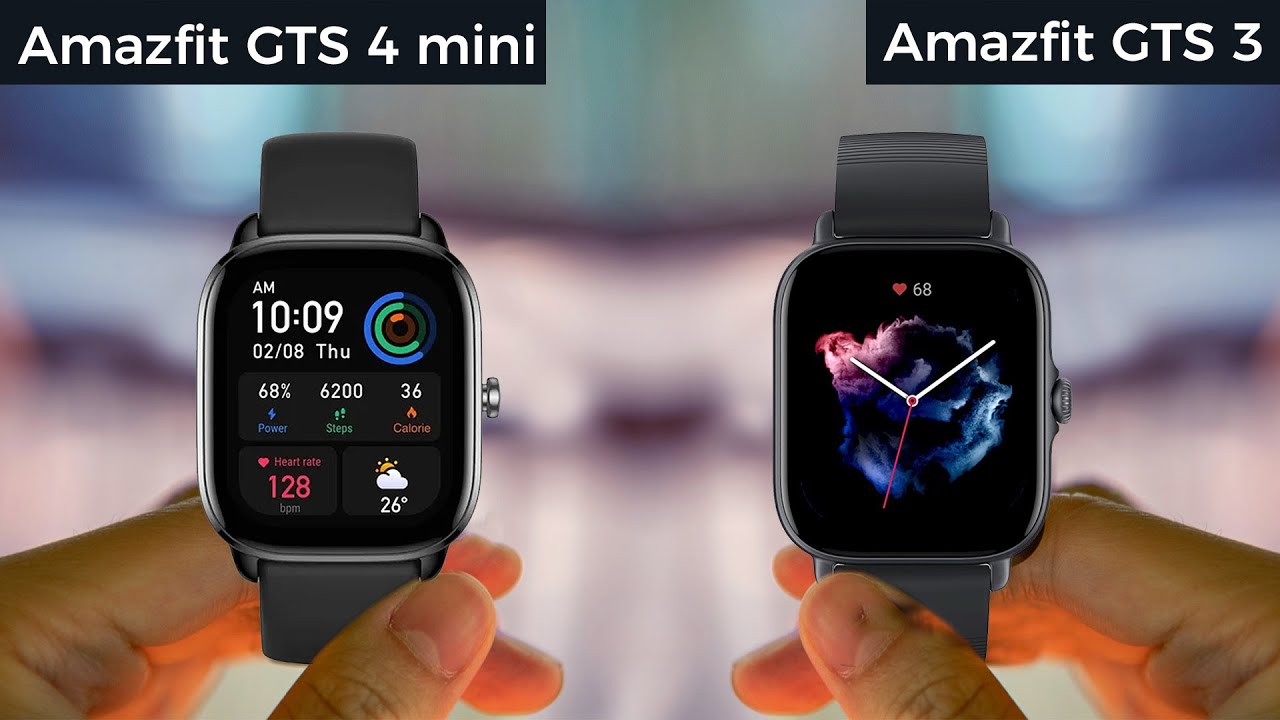 💥 Redmi Watch 3 vs Amazfit GTS 4 Mini COMPARATIVA en ESPAÑOL