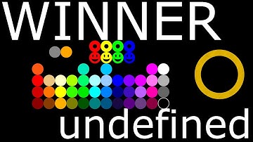 51 Colors - 50 Times Elimination Marble Race ASRM in Algodoo