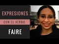 EXPRESIONES ÚTILES EN FRANCÉS con el verbo FAIRE | Hablar Francés Fácil