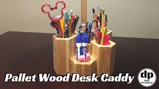 Website Article: http://danprudlow.com/pallet-wood-project-desk-caddy/ Tools & Resources: http://danprudlow.com/tools/ In this ...