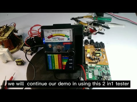 Ring Tester ( hi - inductive coil checker  for flyback,yoke and chopper transformer )