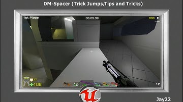 UT4: DM-Spacer (Trick Jumps,Tips and Tricks) [Tutorial] (HD)