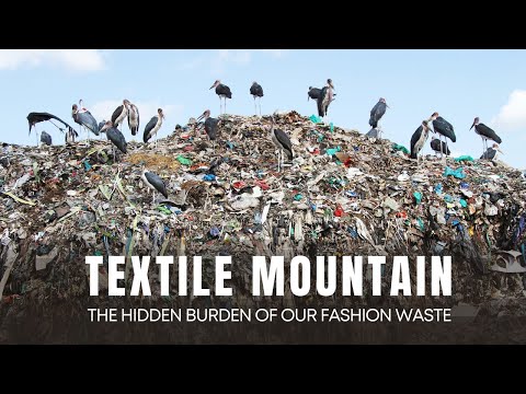 ⁣Textile Mountain - The Hidden Burden of Our Fashion Waste