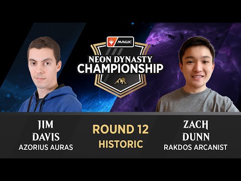 Jim Davis vs Zach Dunn | Round 12 | Neon Dynasty Championship