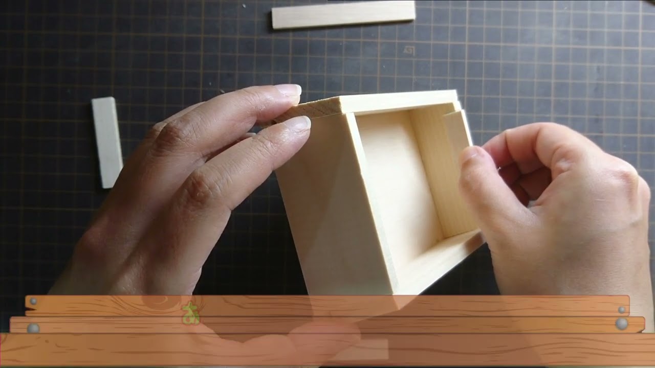 跳び箱小物入れ「 木工工作キット作ってみよう！ - YouTube