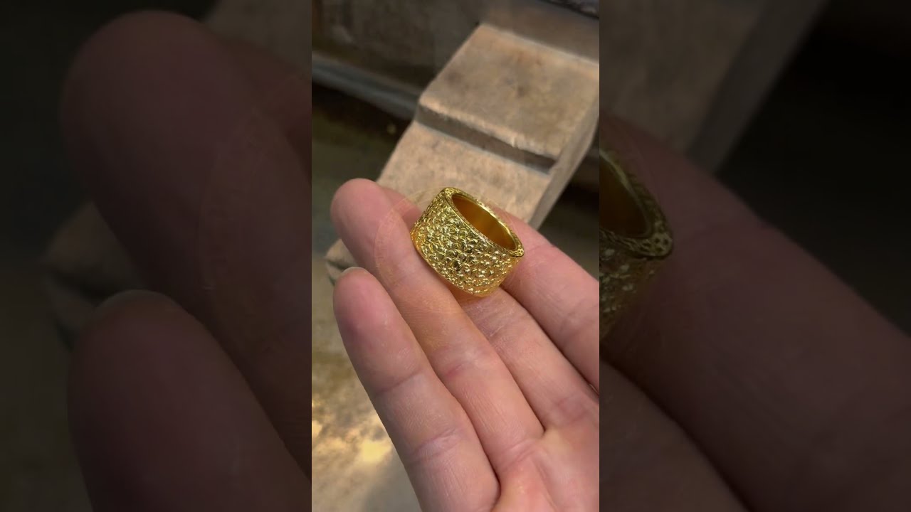 Gilded Reverie Ring In 60 Seconds Quick Goldsmithing Process
