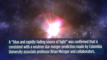 First Detection of Gravitational Waves from Neutron Star Crash Marks New Era of Astronomy