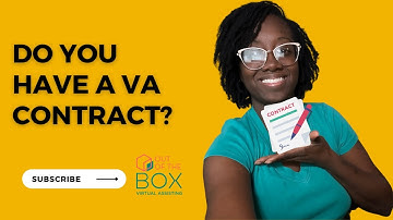 How to Make a Virtual Assistant CONTRACT! Don