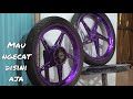 Download Lagu CAT VELG TANPA LEPAS BAN - CANDY VIOLET - WARNA UNGU JANDA π