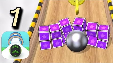 Going Balls - Part 1 Level 1-8 Gameplay Walkthrough(Android, iOS)