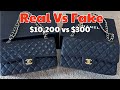 Chanel classic flap real vs super fake  unveiling the ultimate comparison is chanel worth it