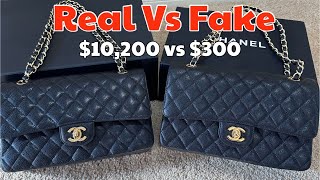 Chanel Classic Flap: Real vs. Super Fake | Unveiling the Ultimate Comparison! Is Chanel Worth it?