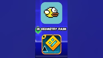 Flappy Bird in Geometry Dash?! 😱😨 cred: @L3mpyMC