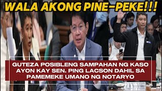 Orly Guteza Posibleng Maharap Sa Kasong Perjury Ayon Kay Sen. Ping Lacson