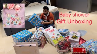 OPENING GIFTS FROM OUR BABY SHOWER!*WE LOVE THEM!* | Baby shower Gifts