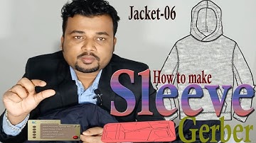How to make Sleeve by Gerber Jacket - 06