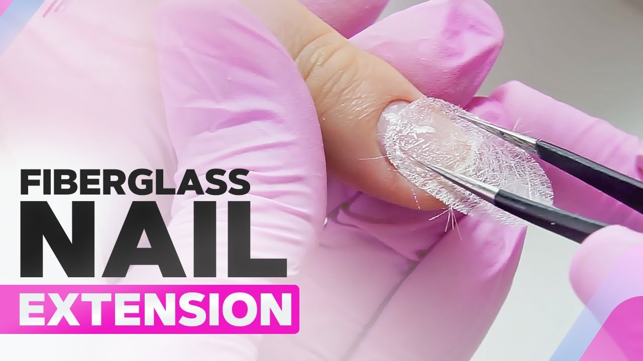 Using Fiberglass Wrap to Build Nail Extension - YouTube