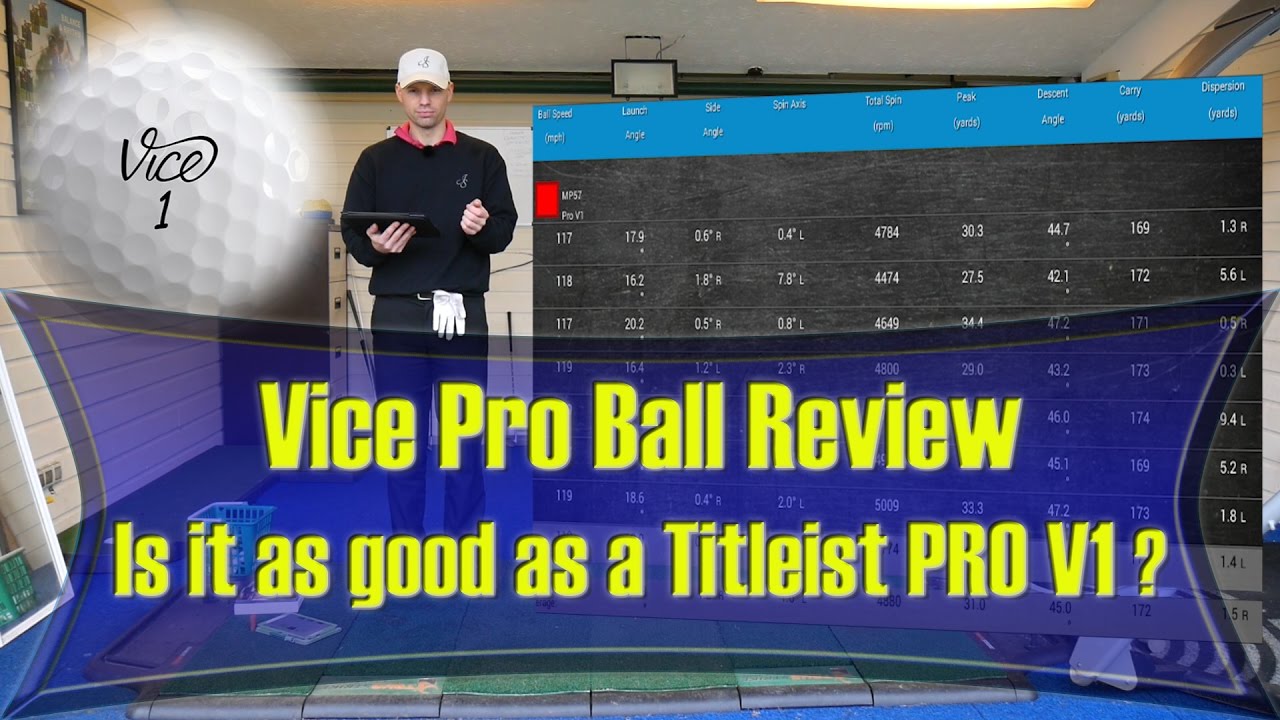 Vice Golf Ball Review As Good As A Titleist Pro V1 YouTube vice-golf-ball-review-as-good-as-a-titleist-pro-v1-youtube