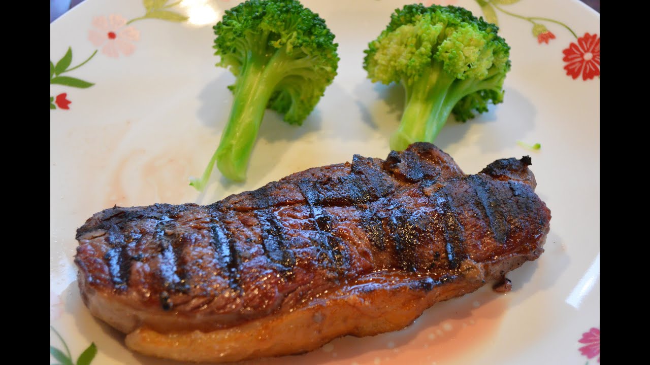 Grilled Wagyu Top Sirloin Steak - YouTube