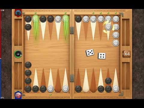 Видео: Backgammon, long backgammon online, нарды, длинные нарды онлайн чемпионат