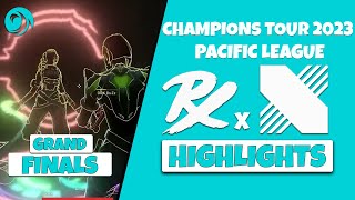 EPIC GRAND FINALS!! Paper Rex (PRX) vs DRX- HIGHLIGHTS | VALORANT Champions 2023 : Pacific League