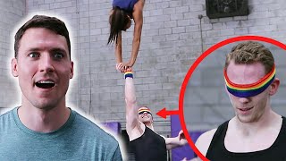 I Attempted Stunting Blindfolded