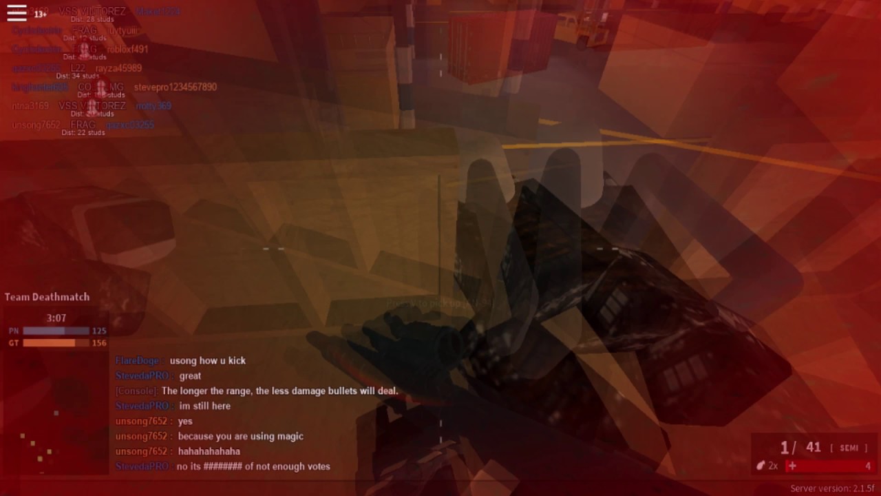 Roblox Phantom Forces Trickshot